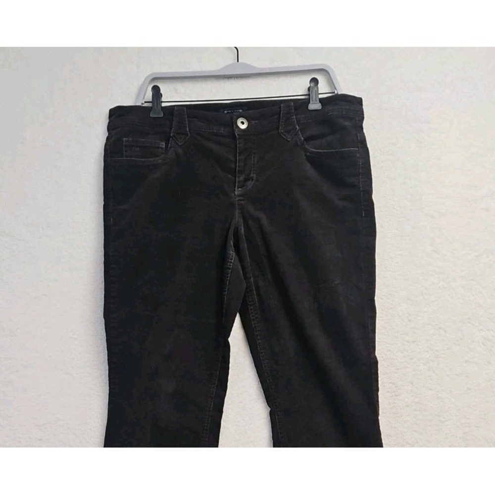 Vintage Tommy Hilfiger Bootcut Flare Leg Corduroy Pants Brown Womens Size 12 Y2K